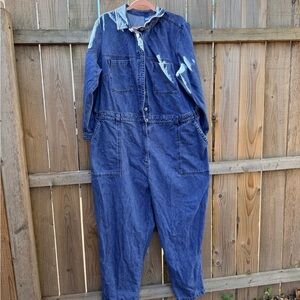 Old Navy Blue Denim Women's Jumpsuit
